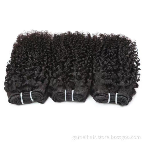 100% human virgin 30 inch weave grade 12a with lace frontal closure 3 kinky curly original Peruvian human hair bundles